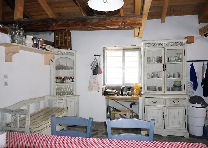 Traditional Stone House In A Great Garden