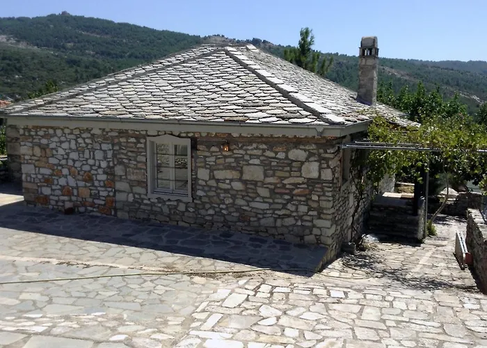 Traditional Stone House In A Great Garden Tatil Evi Theologos (Thasos)