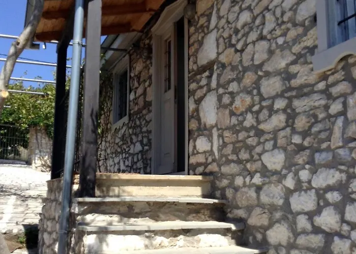 Traditional Stone House In A Great Garden